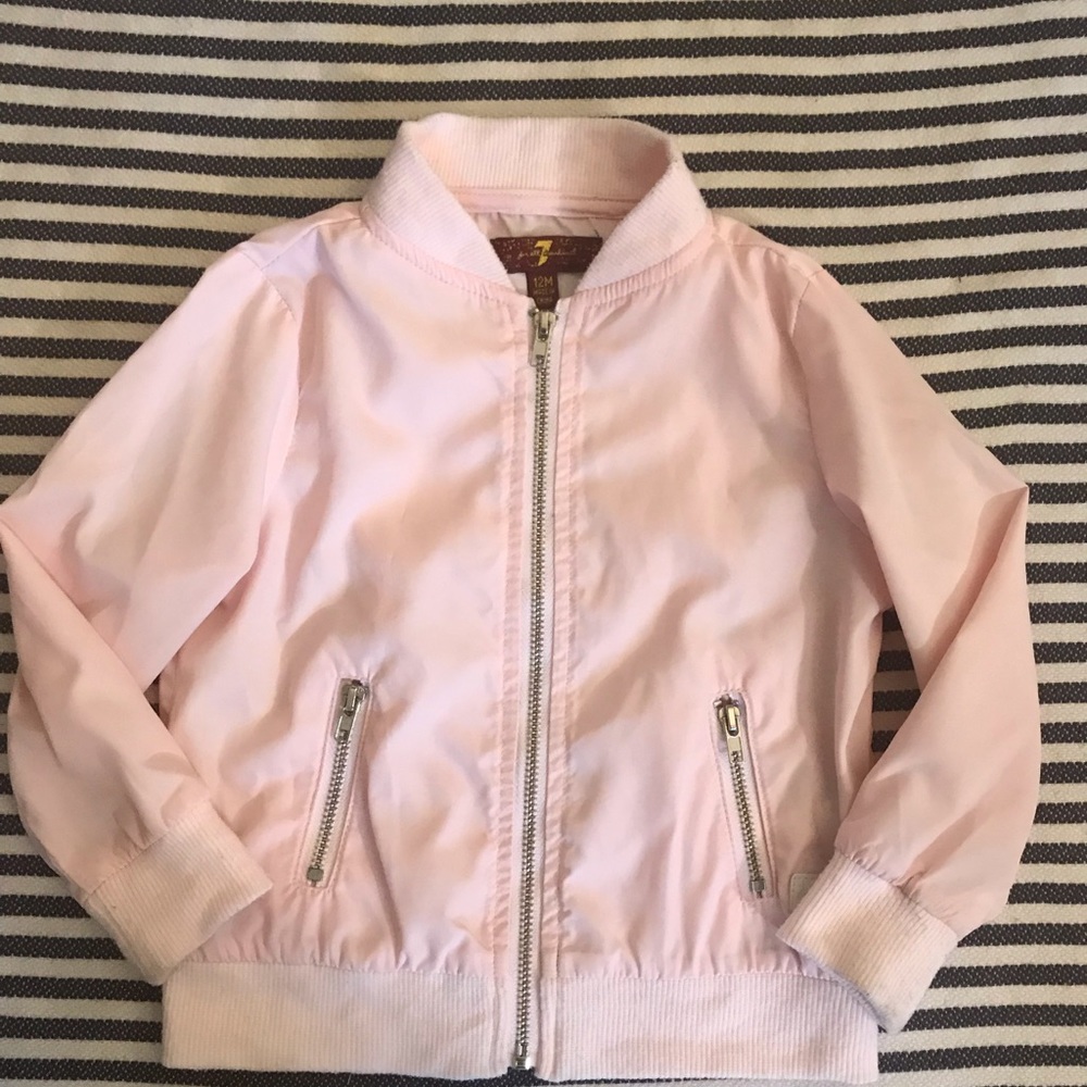 Lightweight pink baby jacket, Seven brand